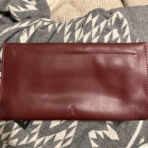 New Maroon Able Clutch